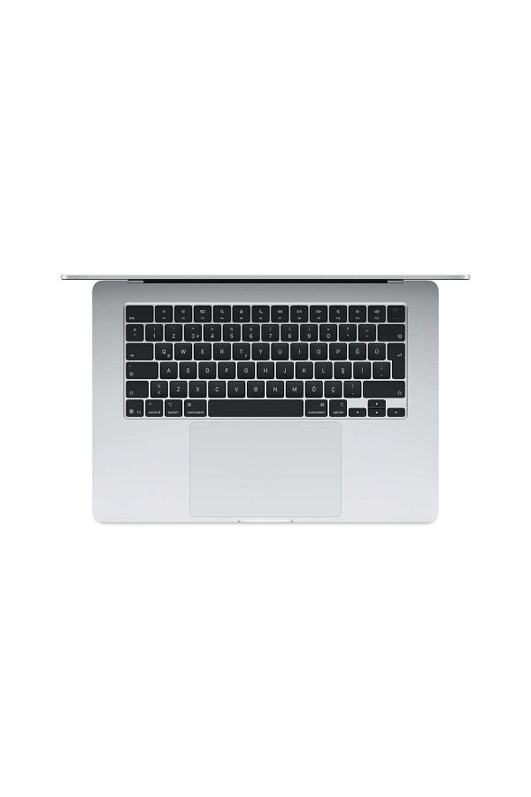 Apple 15" MacBook Air: Apple M4 chip with 10-core CPU and 10-core GPU, 16GB, 512GB SSD - Gümüş - Görsel 2