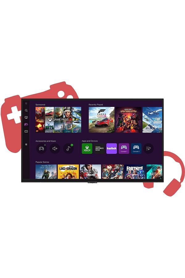 Samsung 109 Ekran 43" Inç 4k-uhd, Wi-fi Bağlantı 3840 X 2160 Smart Slim Monitör 4ms 60hz - Görsel 3