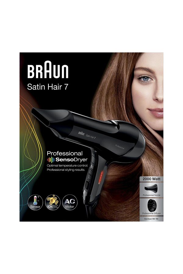 Braun Satin Hair 7 Sensodryer Hd785 2000w Saç Kurutma Makinesi - Görsel 7