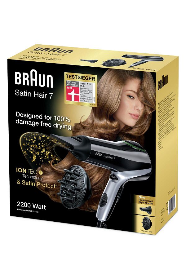 Braun Satin Hair 7 Iontec Hd730 2200w Saç Kurutma Makinesi - Görsel 8