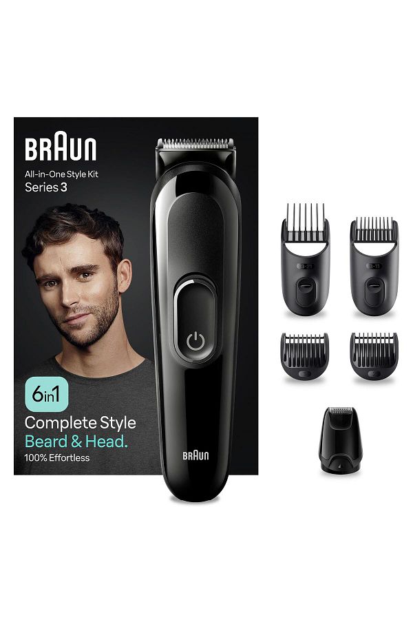 Braun Series 3 Mgk3410 Hepsi Bir Arada Şekillendirme Seti, 6’sı 1 Arada Erkek Bakım Kiti