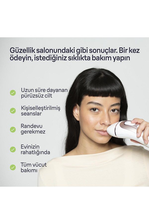 Braun IPL Skin i·expert, Evde Tüy Alma, Ücretsiz Uygulama, Çanta, Gillette Venus, 2 Başlık, PL7147 - Görsel 7