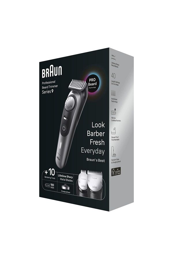 Braun Series 9 Bt9420 Profesyonel Sakal Düzeltici, Berber Araçları Dahil - Görsel 8