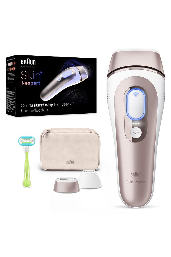 Braun IPL Skin i·expert, Evde Tüy Alma, Ücretsiz Uygulama, Çanta, Gillette Venus, 2 Başlık, PL7147 - Görsel 2