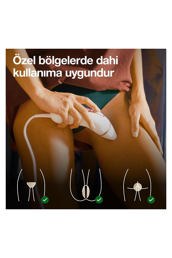 Braun IPL Silk·expert Pro 5, Evde Tüy Alma, Çanta, Venus Tıraş Makinesi, 2 Başlık ile, PL5146 - Görsel 7