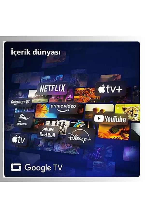Philips 42 inç 106 Ekran Uydu Alıcılı Smart 4K UHD Dolby Vision Dolby Atmos Google Ambilight TV - Görsel 7