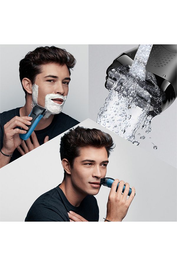 Braun Series 3 310 Bt Blue 3’ü 1 Arada Sakal Şekilendirici Ve Tıraş Makinesi - Görsel 4
