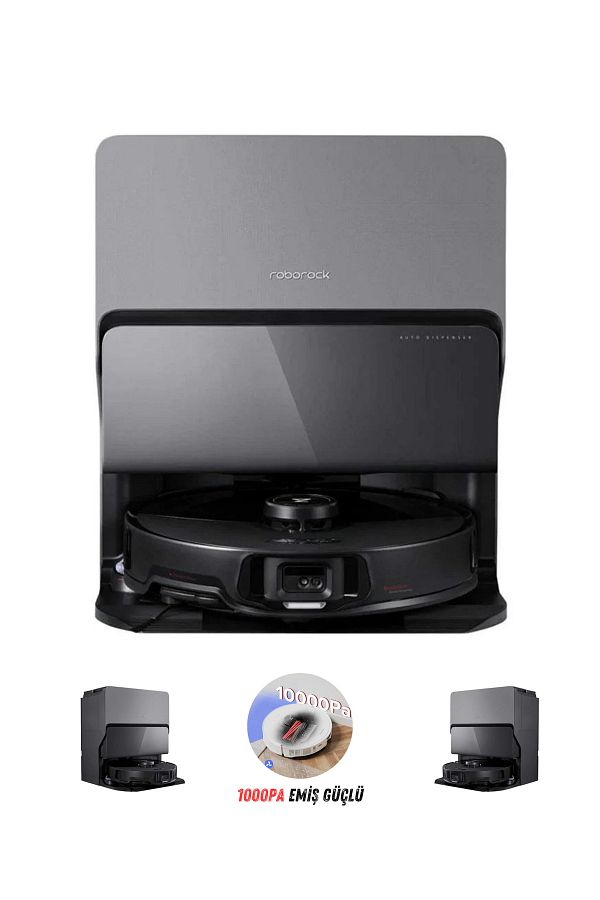 Roborock 10000pa Ultra Emiş Güçlü Premium Robot Süpürge Ekstra Kenar Temizleme Sistemi