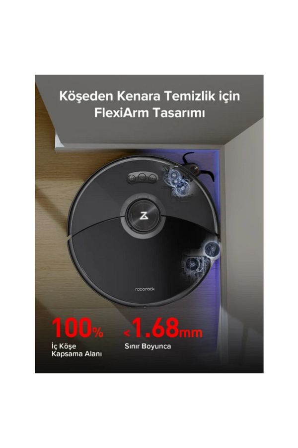 Roborock PremiumUltra Akıllı Robot Süpürge 10.000Pa Çekim Gücü Yüksek HızIı Sonik Temizleme - Görsel 3