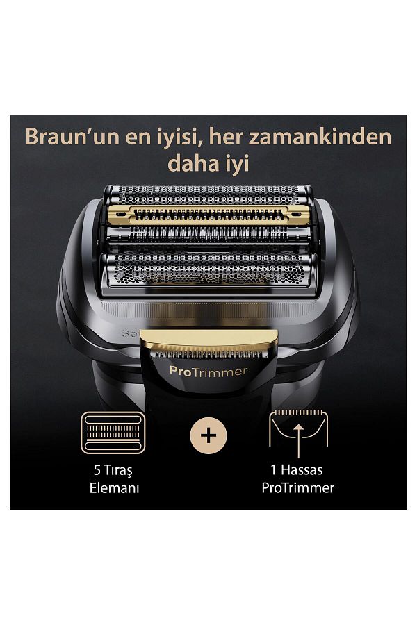Braun Series 9 Pro 9577cc Islak & Kuru Tıraş Makinesi, Smartcare Merkezi, Powercase - Görsel 2