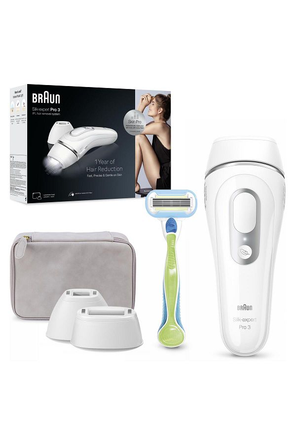 Braun Ipl Silk·expert Pro 3, Evde Tüy Alma, Çanta, Venus Tıraş Makinesi, 2 Başlık Ile, Pl3132 - Görsel 2