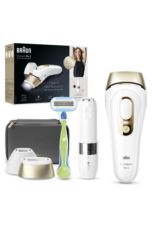 Braun IPL Silk·expert Pro 5, Evde Tüy Alma, Çanta, Venus Tıraş Makinesi, 2 Başlık ile, PL5146 - Görsel 2