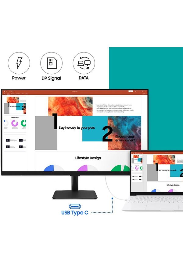 Samsung 109 Ekran 43" Inç 4k-uhd, Wi-fi Bağlantı 3840 X 2160 Smart Slim Monitör 4ms 60hz - Görsel 6