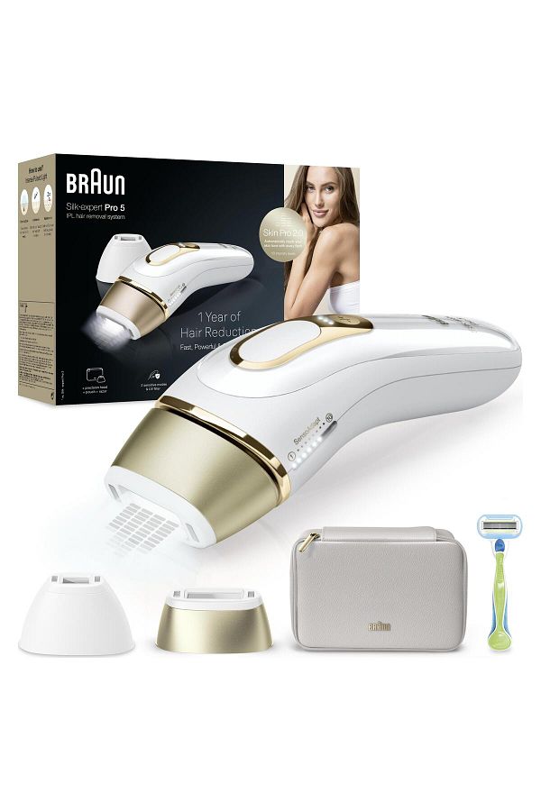 Braun Ipl Silk·expert Pro 5, Evde Tüy Alma, Çanta, Venus Tıraş Makinesi, 2 Başlık Ile, Pl5152
