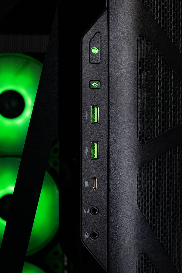 MONSTER Tulpar TD3 V2.1.1 i5 14400F B760 Anakart 16 GB RAM 1 TB SSD RTX 4060 FreeDOS -Siyah - Görsel 7