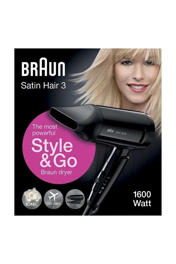 Braun Satin Hair 3 Style & Go Hd350 1600w Saç Kurutma Makinesi - Görsel 7