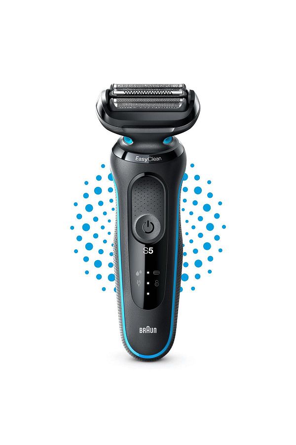 Braun Yeni Seri 5 M1000s Kablosuz Tıraş Makinesi, Autosense, Easyclean, Easyclick, Islak & Kuru