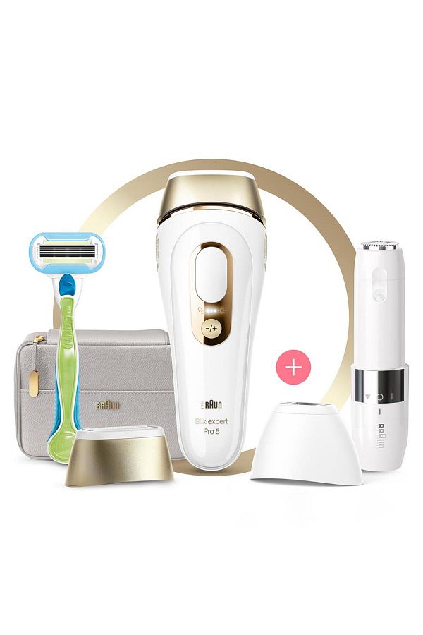Braun Silk Expert Pro 5 Pl5159 400.000 Atımlı, 2 Başlıklı Yeni Nesil Ipl Fs1000 Tasarım Çanta