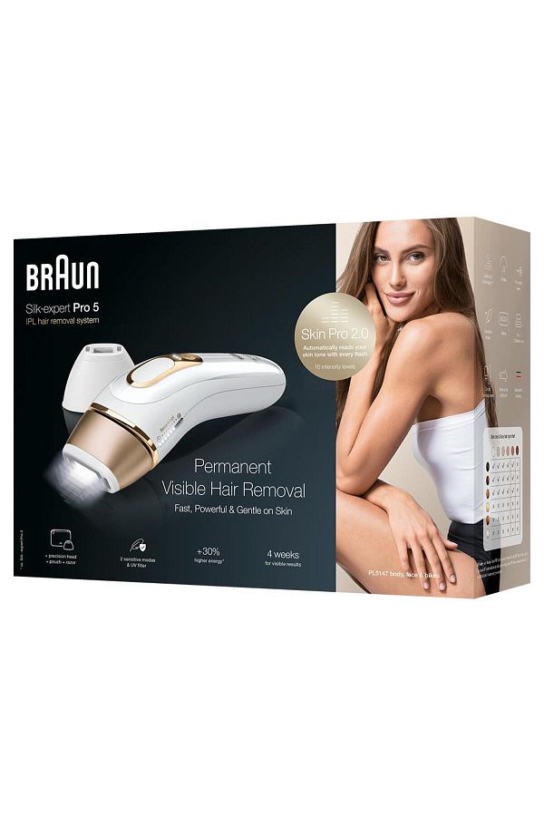Braun Silk Expert Pro 5 Pl5147 400.000 Atımlı, 2 Başlıklı Yeni Nesil Ipl Tasarım Çanta - Görsel 8