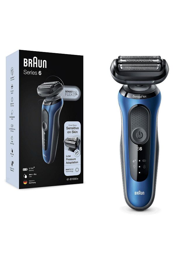 Braun Yeni Seri 6 B1000s Kablosuz Tıraş Makinesi, Autosense, Sensoflex, Easyclick, Islak & Kuru - Görsel 6