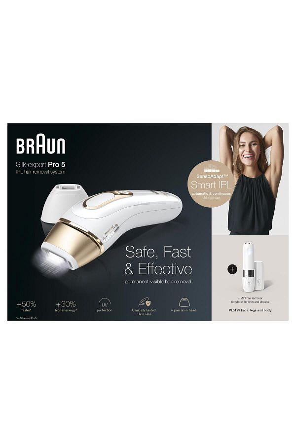 Braun Silk·expert Pro5 Pl5129 Yeni Nesil Ipl 400.000 Atımlı Fs 1000 Mini Düzeltici - Görsel 7