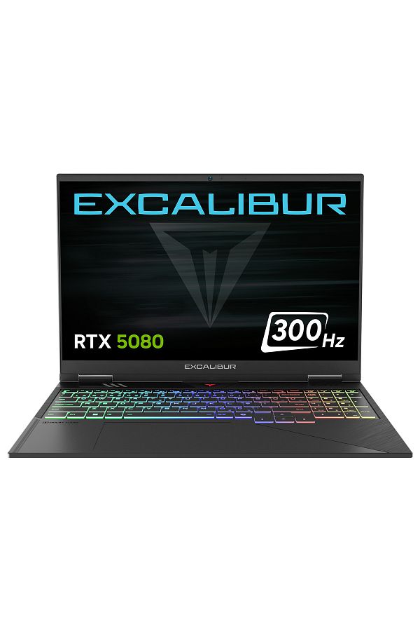 CASPER Excalibur G920.1490-EN80X-E i9-14900HX 64GB RAM 2TB NVMe+ 2TB NVMe 16GB RTX5080 Dos Gaming Laptop