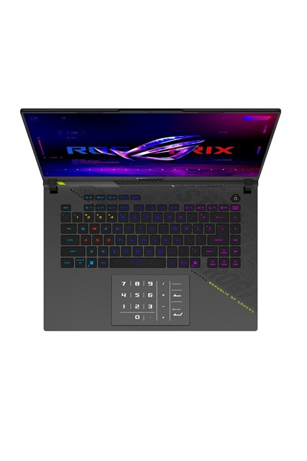 ASUS ROG STRIX G16 G614FR-S5112 AMD RYZEN 9-9955HX 32GB 1TB 12GB RTX5070TI 16" 2.5K 240HZ FREEDOS - Görsel 4
