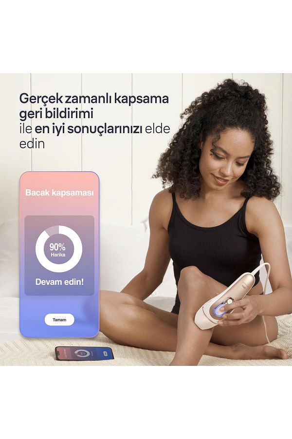 Braun IPL Skin i·expert, Evde Tüy Alma, Ücretsiz Uygulama, Çanta, Gillette Venus, 2 Başlık, PL7147 - Görsel 5