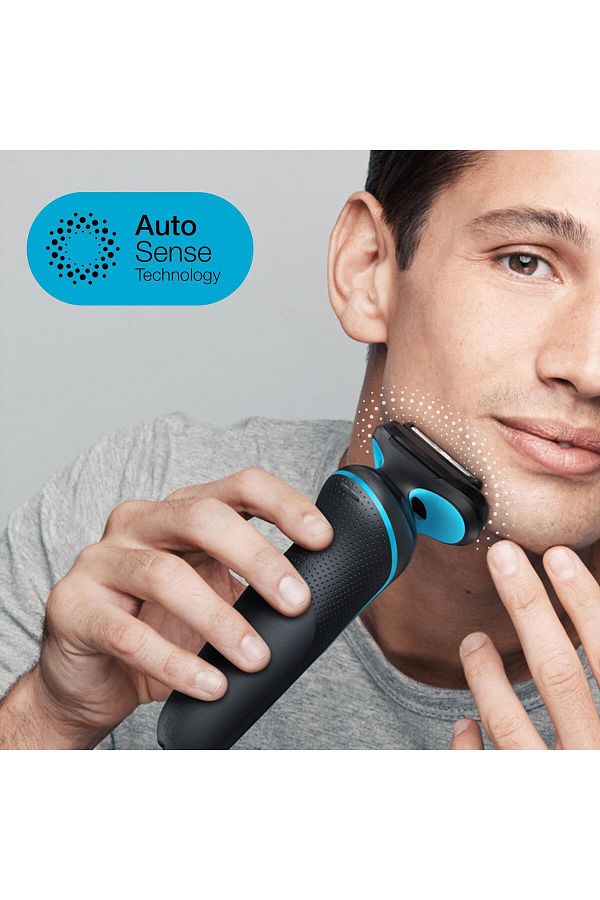 Braun Yeni Seri 5 M1000s Kablosuz Tıraş Makinesi, Autosense, Easyclean, Easyclick, Islak & Kuru - Görsel 2