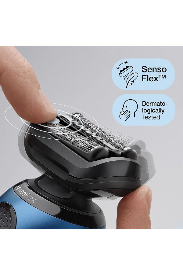 Braun Yeni Seri 6 B1000s Kablosuz Tıraş Makinesi, Autosense, Sensoflex, Easyclick, Islak & Kuru - Görsel 3