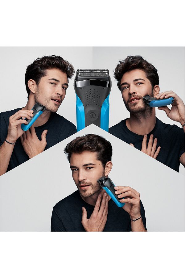 Braun Series 3 310 Bt Blue 3’ü 1 Arada Sakal Şekilendirici Ve Tıraş Makinesi - Görsel 3