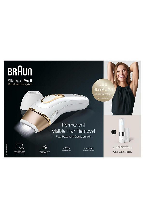 Braun Silk Expert Pro 5 Pl5159 400.000 Atımlı, 2 Başlıklı Yeni Nesil Ipl Fs1000 Tasarım Çanta - Görsel 8