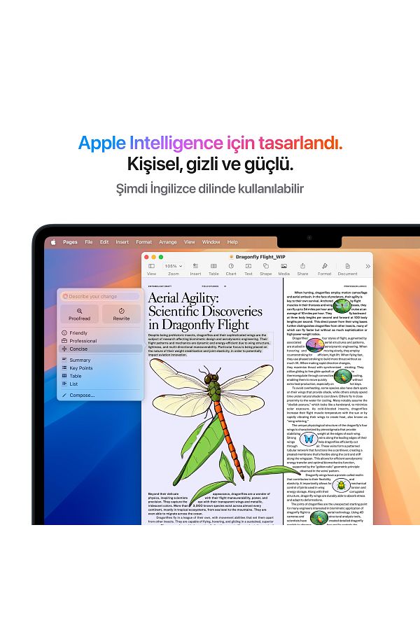 Apple 13" MacBook Air: Apple M4 chip with 10-core CPU and 10-core GPU, 16GB, 512GB SSD - Gece Yarısı - Görsel 6