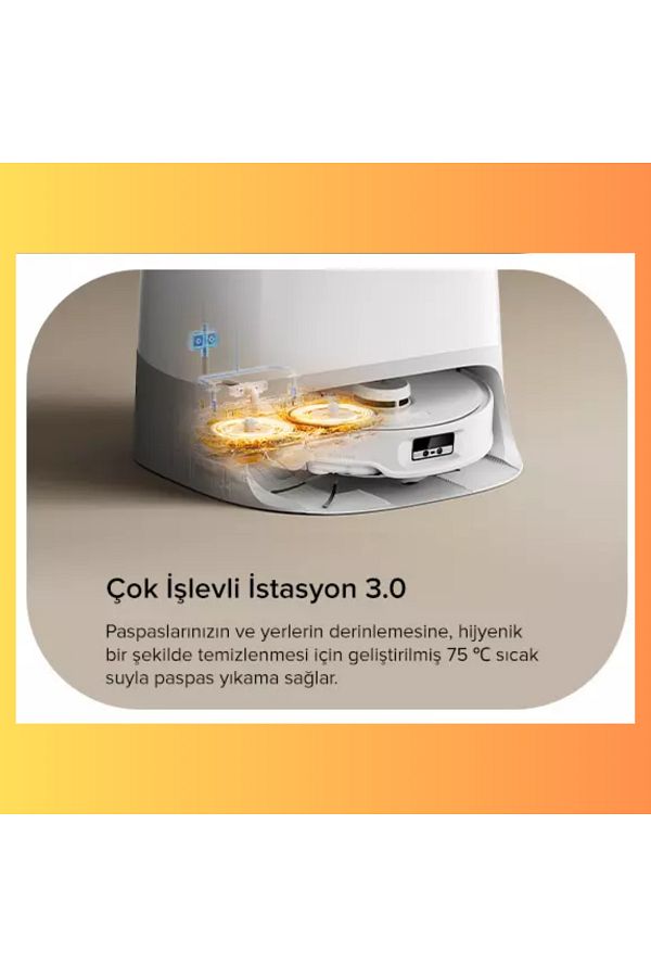 Roborock Ultra 18.500 Pa HYPER FORCE Emiş gücüyle Akıllı Robot Süpürge - Görsel 2