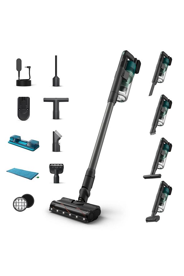 Philips Çeyiz Set XU2100 Robot Süpürge XC6557/01 Sarjlı Süpürge - HDA150/61