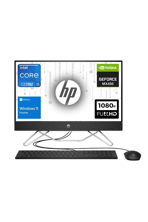 HP İntel Core I5 1235U 8GB 512GB SSD Geforce MX450/2GB 23.8" FHD Win11 AİO Bilgisayar 79N36EAWZ01