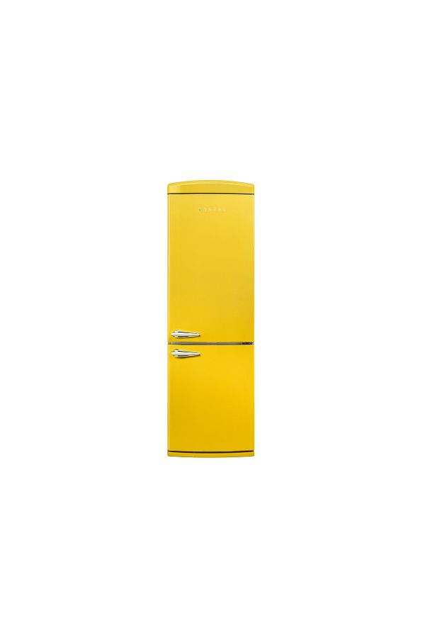 VESTEL Retro NFK37011 330 Lt No-Frost Sarı Buzdolabı