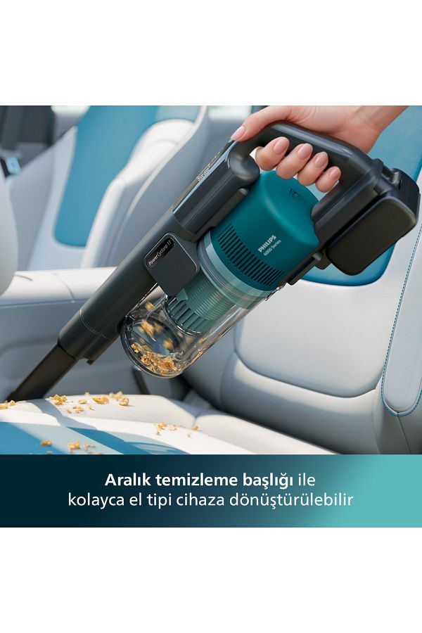 Philips 6000 Serisi Kablosuz Dikey Süpürge, XC6553/01 - Görsel 8