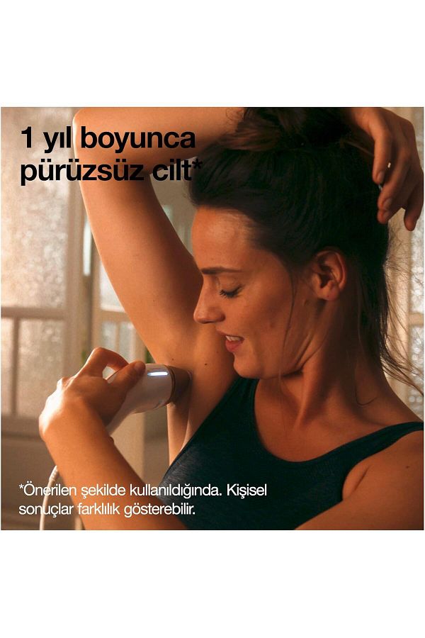 Braun Silk Expert Pro Yeni Nesil Ipli Tüy Alma Cihazı 2 Akıllı Başlıklı - 400.000 Uzun Ömürlü Kullanım - Görsel 3