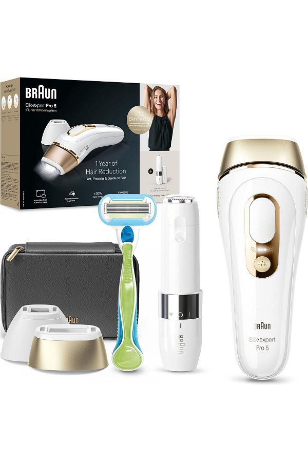 Braun Silk Expert Pro Yeni Nesil Ipli Tüy Alma Cihazı 2 Akıllı Başlıklı - 400.000 Uzun Ömürlü Kullanım - Görsel 2