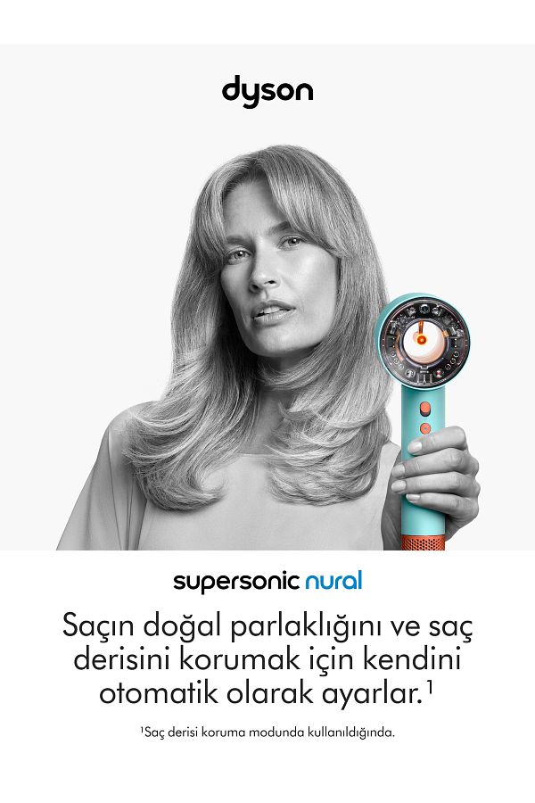DYSON Supersonic Nural™ saç kurutma makinesi (Jasper Plum) - Görsel 3
