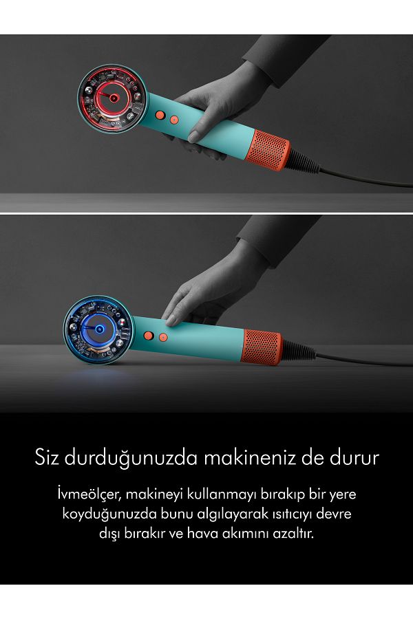 DYSON Supersonic Nural™ saç kurutma makinesi (Jasper Plum) - Görsel 8