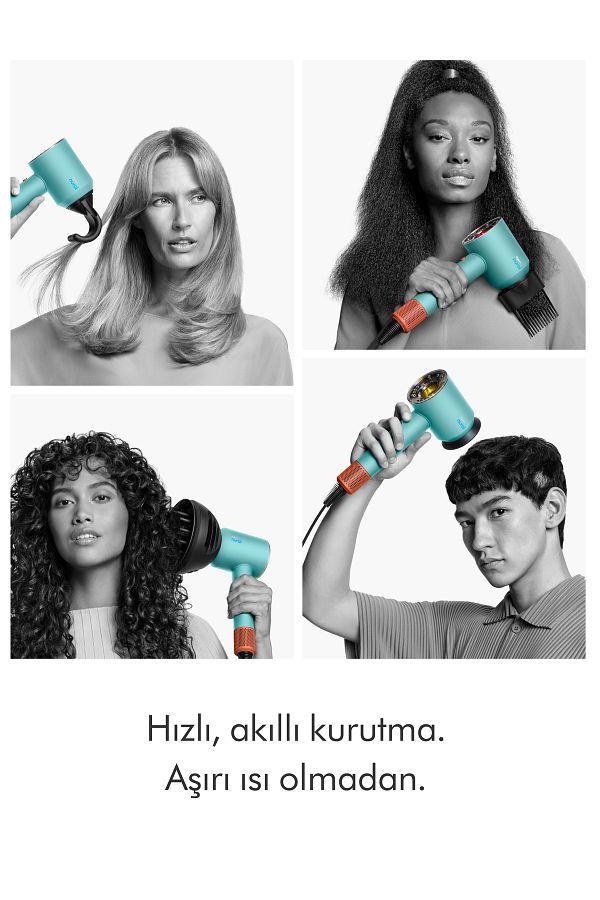 DYSON Supersonic Nural™ saç kurutma makinesi (Jasper Plum) - Görsel 4