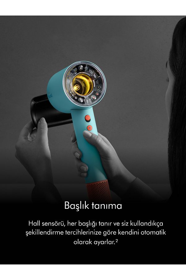 DYSON Supersonic Nural™ saç kurutma makinesi (Jasper Plum) - Görsel 7