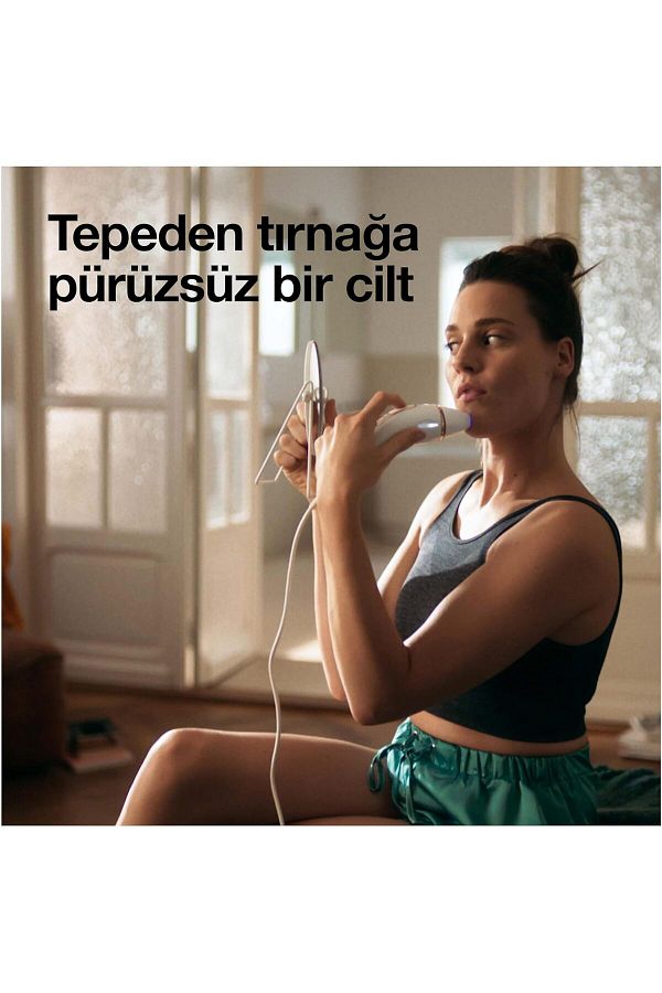 Braun Silk Expert Pro Yeni Nesil Ipli Tüy Alma Cihazı 2 Akıllı Başlıklı - 400.000 Uzun Ömürlü Kullanım - Görsel 6