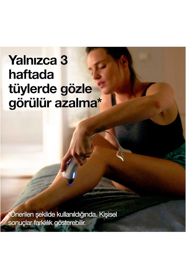 Braun Silk Expert Pro Yeni Nesil Ipli Tüy Alma Cihazı 2 Akıllı Başlıklı - 400.000 Uzun Ömürlü Kullanım - Görsel 4