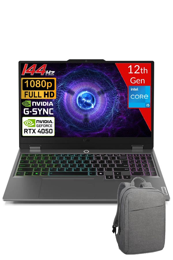 LENOVO i5-12450HX 32GB DDR5 512GB SSD RTX4050 6GDR6 Win11 Home 15.6 144Hz FHD 83GS0081TR-32512C