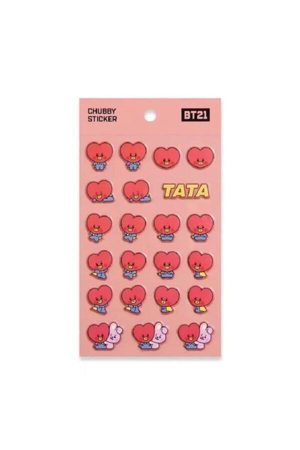 - Bt21 " Tata " 3d Sticker