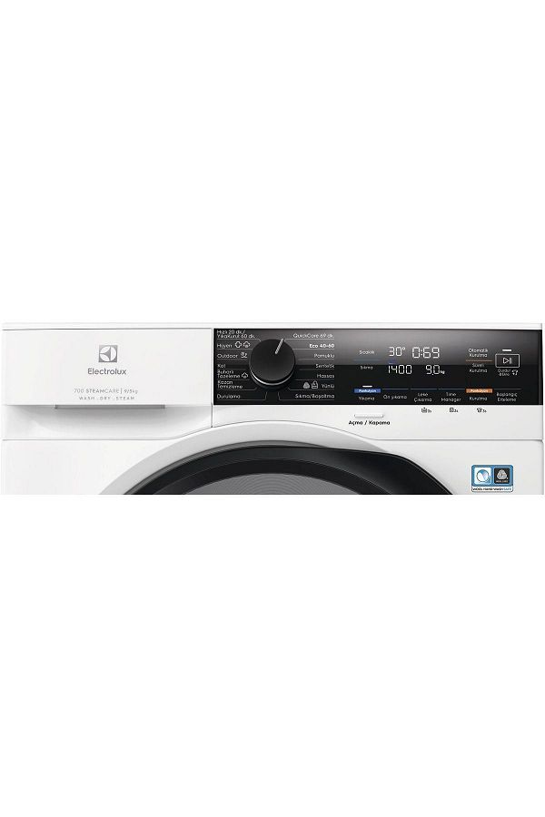 Electrolux Ew7w4492t 700 Serisi Steamcare 9/5kg 1400 Devir Buharlı Kurutmalı Çamaşır Makinesi - Görsel 2