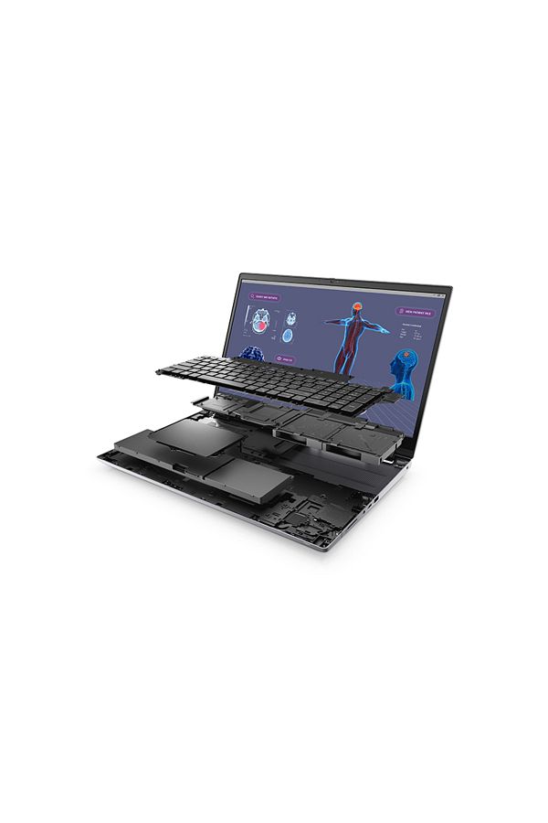 Dell Precision M7780 M7780-v3 Intel Core i9-13950HX 64GB 2TB SSD 16GB RTX 4090 17.3" FHD Windows 11 - Görsel 4